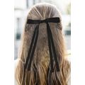 Black Ribbon Bowknot Hair Clip