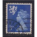 Scotland GB 1971 QE2 3p Ultramarine 2 band SG S...