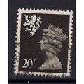 Great Britain 1989 Scotland 20p Brownish Black ...