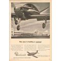 beech aircraft corp 1953 bonanza airplane landi...