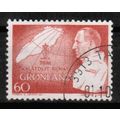 1969 Greenland - King's Birthday & map - used 6...