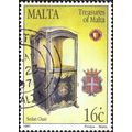 MALTA, Chair from Cathedral Museum, Mdina, yell...