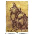 MALTA, Knights of the Norman & Hohenstaufen Period, gold 2009, 0.37