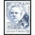 Monaco 1993 Music, Edvard Grieg, Composer, MNH ...