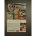 1953 New York Central Train Ad - Long and Short