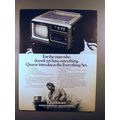 1978 Quasar Everything Set Television TV Ad!