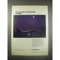 1990 Lufthansa Airline Ad - You don't learn to ...