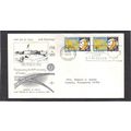 FDC Rose Craft 5c Meteorology Pair (Cachet-Type...