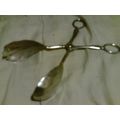 Silver Plated tongs made in England