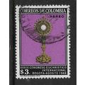 COLOMBIA 1968 INT EUCHARISTIC CONGRESS 5p LE LE...