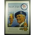 1957 Long John Scotch Ad - Above all.. it's light