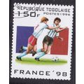 Togo 1996 World Cup France 98 150f CTO VGC