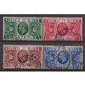 1935 Silver Jubilee Set SG434-437 Fine/Very Fin...