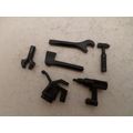 Lego - 6 x tools - black - (Parts & Pieces)