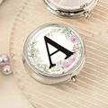 Letter A. Jewelry & Pill Organizer Pill Box 3 C...