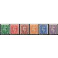 KGVI Definitive: 6 Values - GB 1941/42 - NM H -...