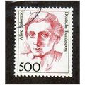 GER 1986 500pf 'FAMOUS WOMEN -ALICE SOLOMON' FI...