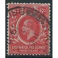 East Africa & Uganda Prot 1917 SG46 6c Scarlet ...