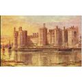 Vintage L.M. Long 'Photochrom' Postcard - Caern...