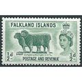 Falkland Islands 1952 SG187 1/2d Green Mounted ...
