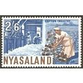Nyasaland QEII 1964 2/- 6d Cotton Industry Moun...