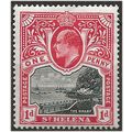 St Helena 1902 SG56 1d Black & Carmine Mounted ...