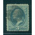 Used 184 3c George Washington Just Clears M00661