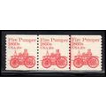 Used 1908 20c Fire Pumper Very Fine PNC 15/3 PA...