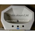Chatsworth Cavendish 70cm 3TH Basin in WHITE