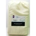 King Size Bed Skirt Fresh Ivory 78 X 80 X 14" D...
