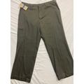 DOCKERS 10254 Flat Front Relaxed Fit Side Zip C...
