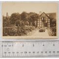 pre 1918 postcard Gardens at Back of Shakespear...