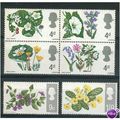 GB stamps 1967 - SG 717-722 - British Wild Flow...