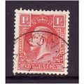 Jamaica 1929 1d Scarlet Sg 108 fine used