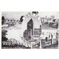 Postcard Multiview KINGSTON ON THAMES Guildhall...