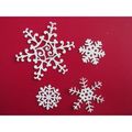 8 x Tattered Lace Die Cuts Snowflakes