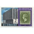 St Vincent 1971 Postage 2c New Post Office 6d U...