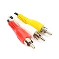 50 ft. 3-RCA Male to 3-RCA Male Composite Cable...