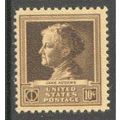 878 10c Jane Addams Fine MNH GA0490