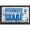 GUERNSEY 1984 EUROPA 13p CEPT LIGHT BLUE SG 292...