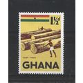 Ghana.SG215 1 1/2d Ghana Timber.Mounted Mint.Feb24