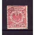 GERMANY 1889 SG48b 10pf RED FINE USED #6