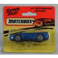 Matchbox Super Fast 22 Mitsubishi Spyder (A) MO...