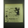 1949 Martin's V.V.O. Scotch Advertisement - art...