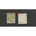 Great Britain QV 1887 1/- Green Fine Used Jubil...