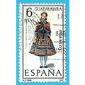 ESPAÑA. 1968. EDIFIL # 1847. TRAJE REGIONAL. GU...
