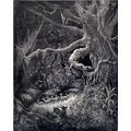 FORESTS ON THE BANKS OF THE MISSISSIPPI 1885 Gu...