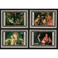 Cameroun Rubens Belini Paintings Christmas 4v 1...