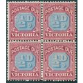 Victoria 1890 ½d dull blue & brown-lake Postage...