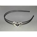 Love Heart Crystal Rhinestone Hair Clip Grip Ba...